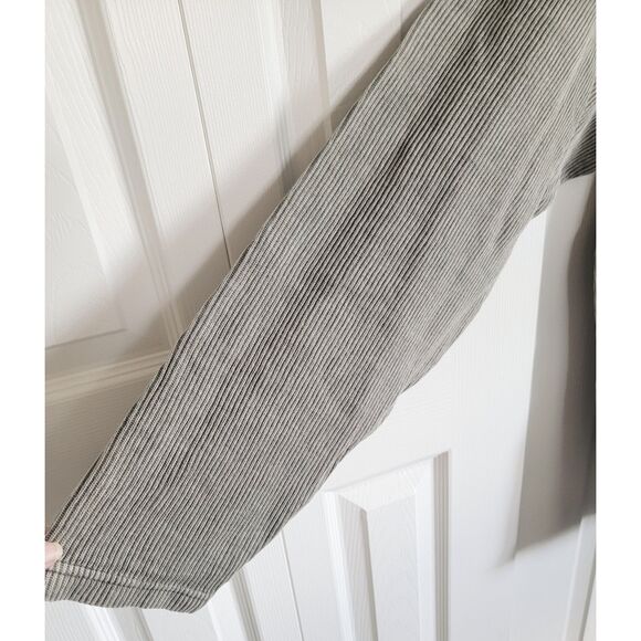 Marlboro Originals Men's‎ 2X Taupe Ribbed Sweater Vintage 90's Heavy Rnd Neck - Picture 3 of 6